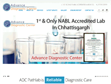 Tablet Screenshot of adcpathlab.com